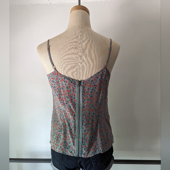 Silk Ruffle Front Blouse - Picture 3 of 4